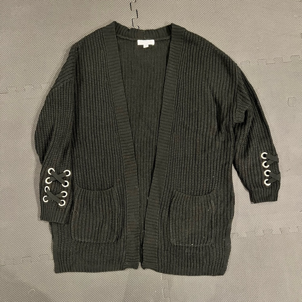 Plus size cardigan sweater